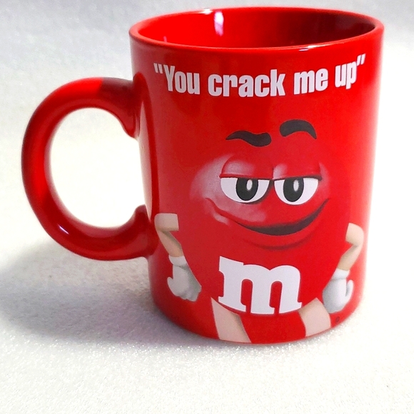M&M Coffee Mug Cup "You Crack Me Up"2016 Frankford - Picture 4 of 8